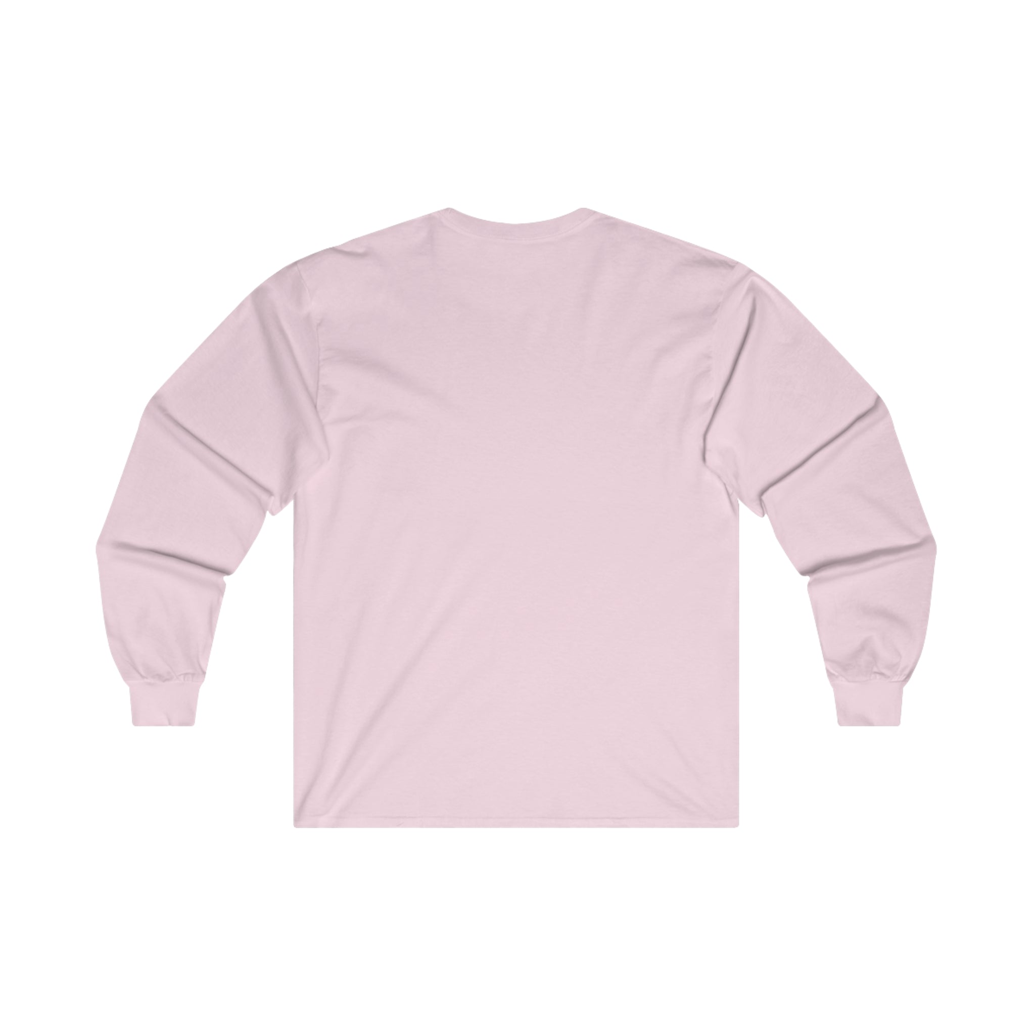 Coffee & Barbells - Unisex Ultra Cotton Long Sleeve Tee - Black Front Logo Plain Back
