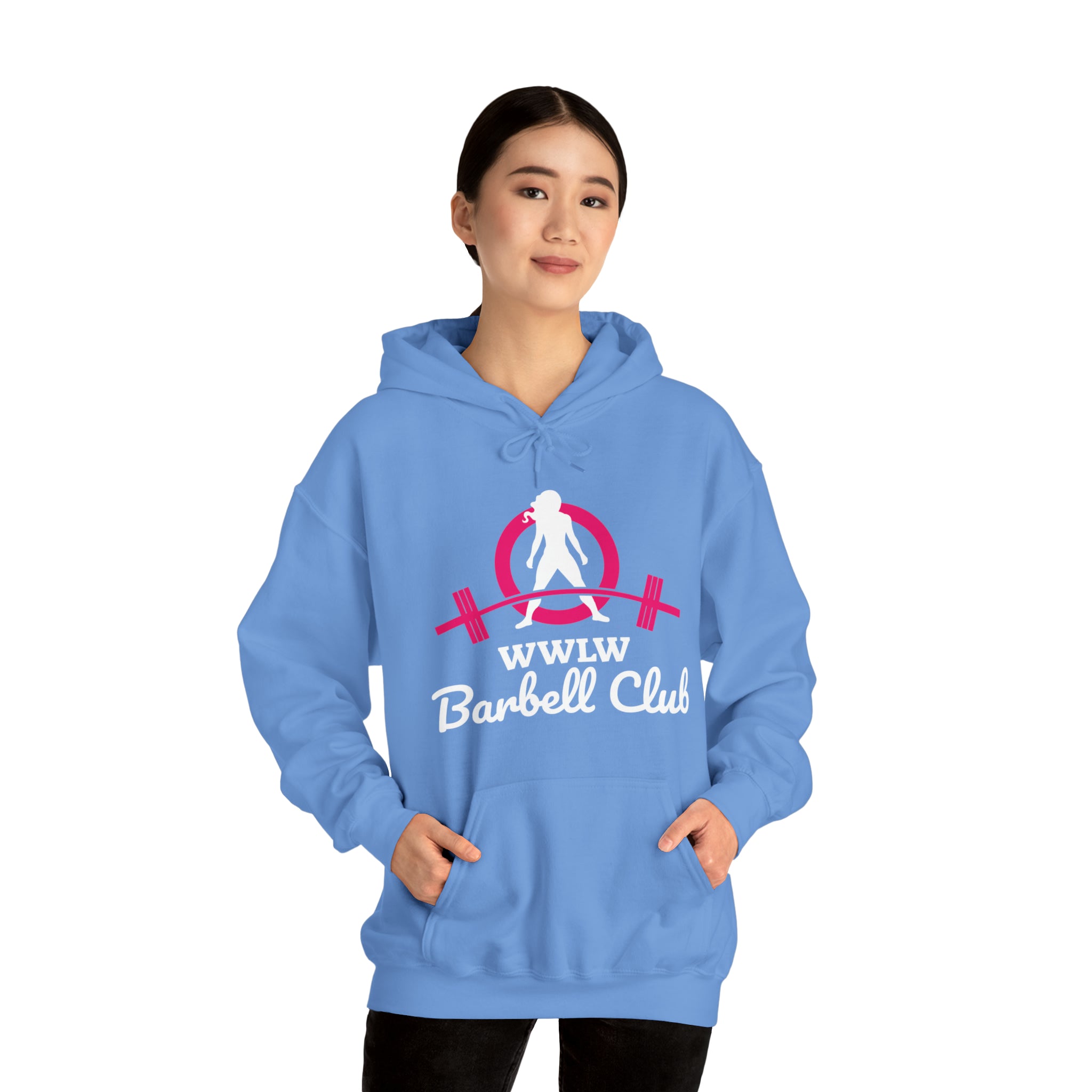 Barbell Club Classic Logo - Unisex Heavy Blend Hooded Sweatshirt