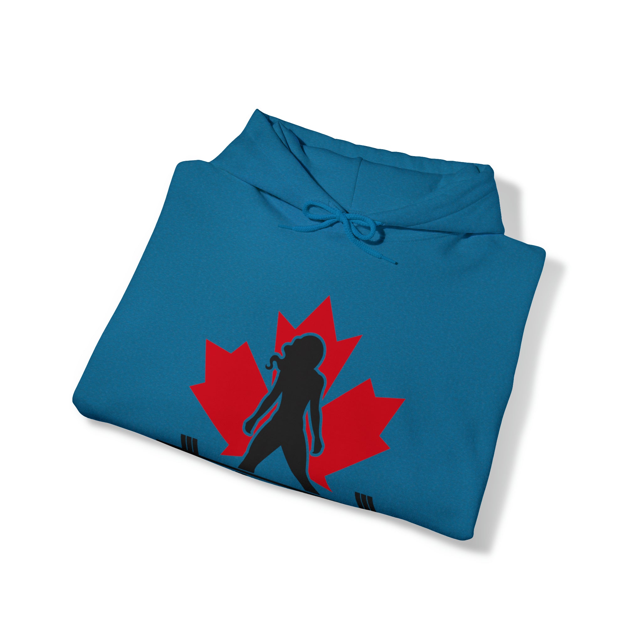 Canada Logo - Unisex Heavy Blend Hooded Sweatshirt - Canada Logo Light - Plain Back