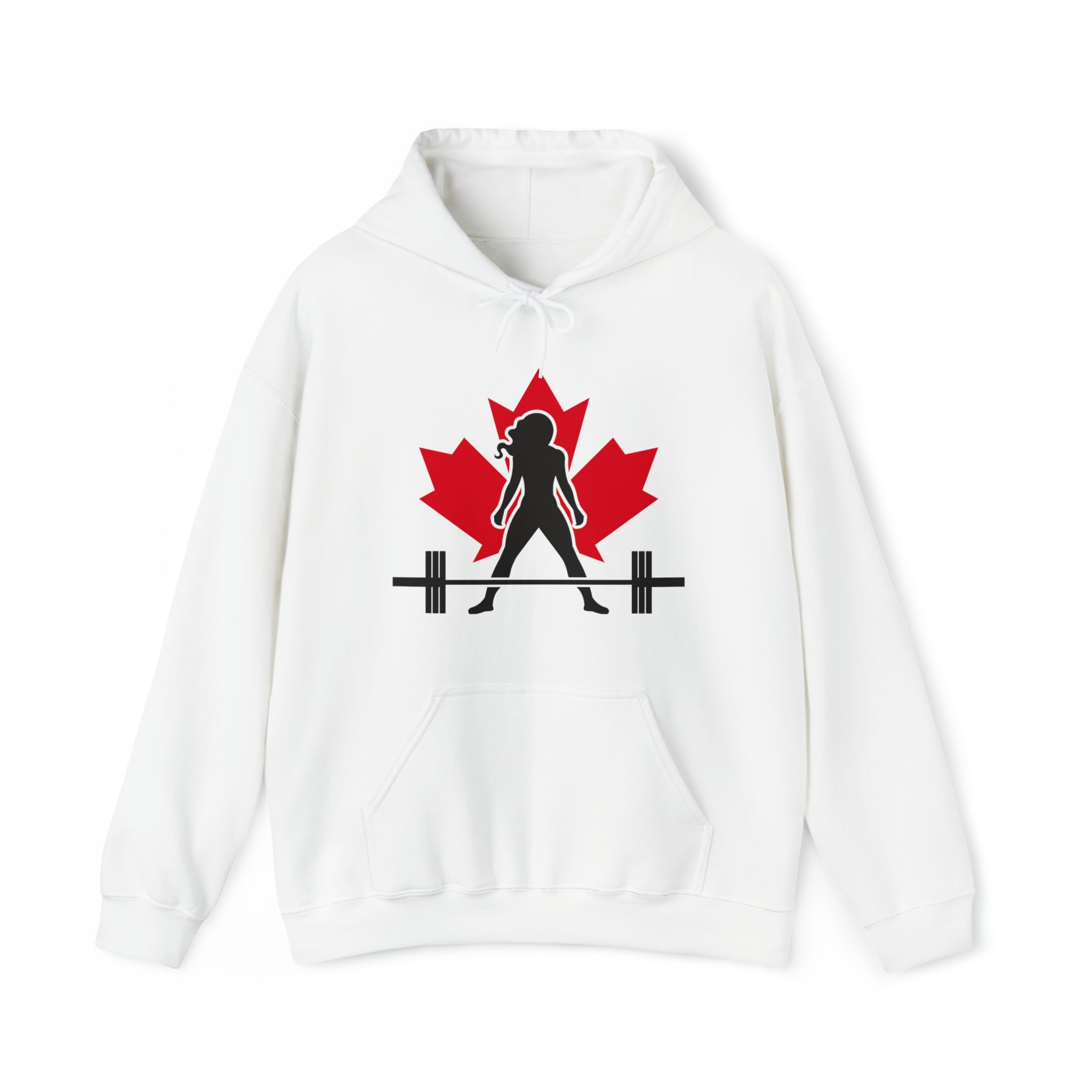 Canada Logo - Unisex Heavy Blend Hooded Sweatshirt - Canada Logo Light - Plain Back
