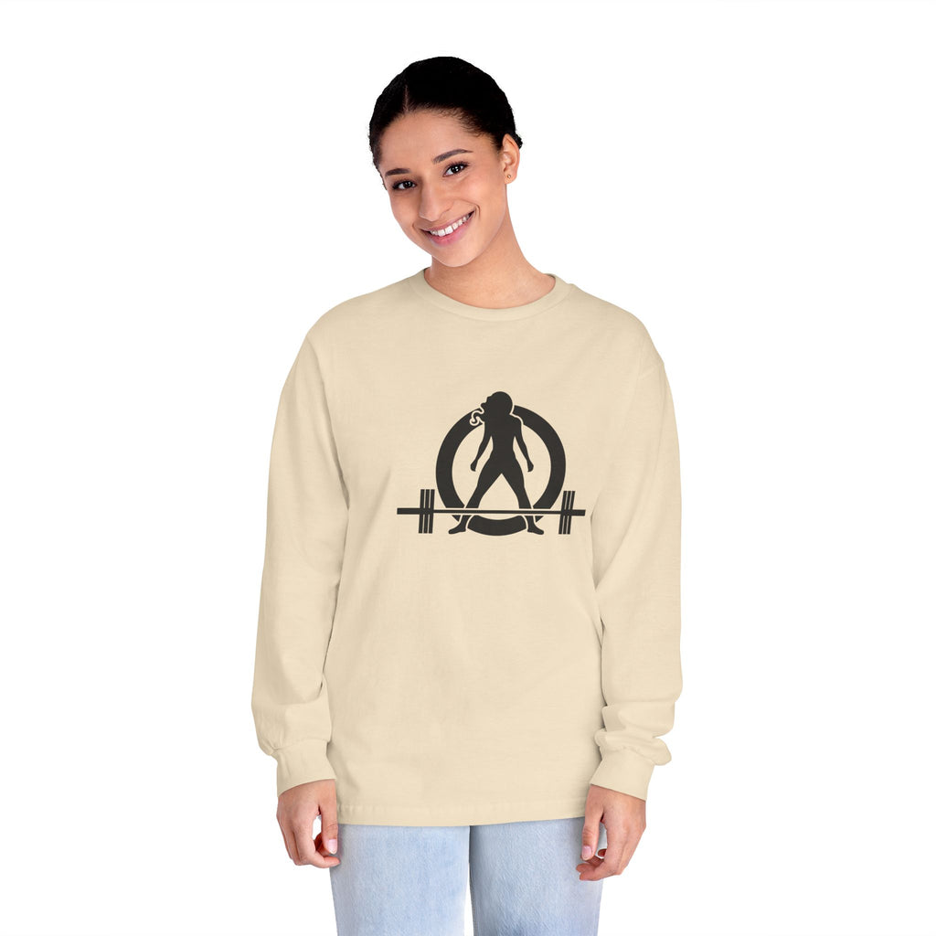 45 + 45 = 135 - Unisex Classic Long Sleeve T-Shirt - Black Print on Front & Back