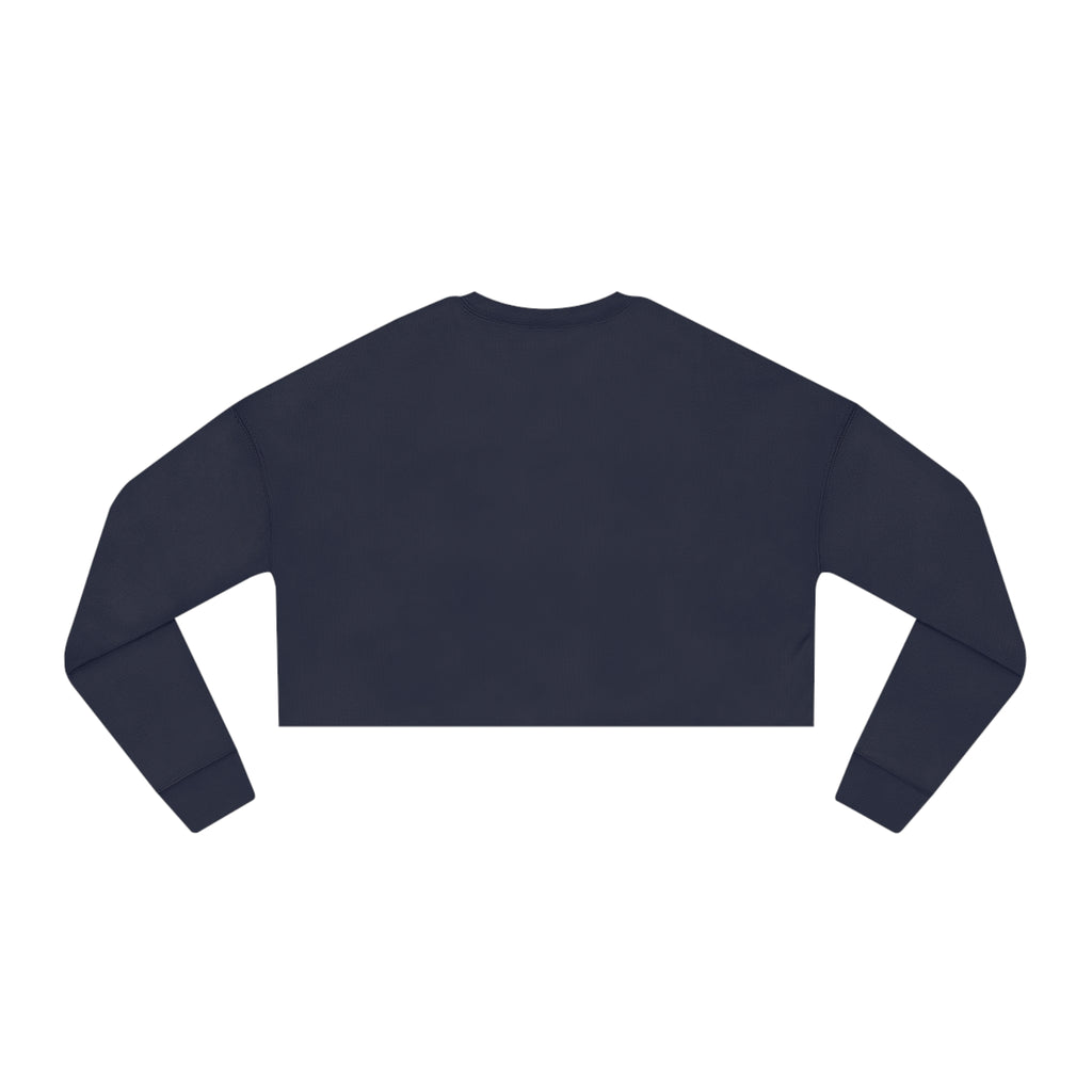 Women's Cropped Sweatshirt - White Original Logo