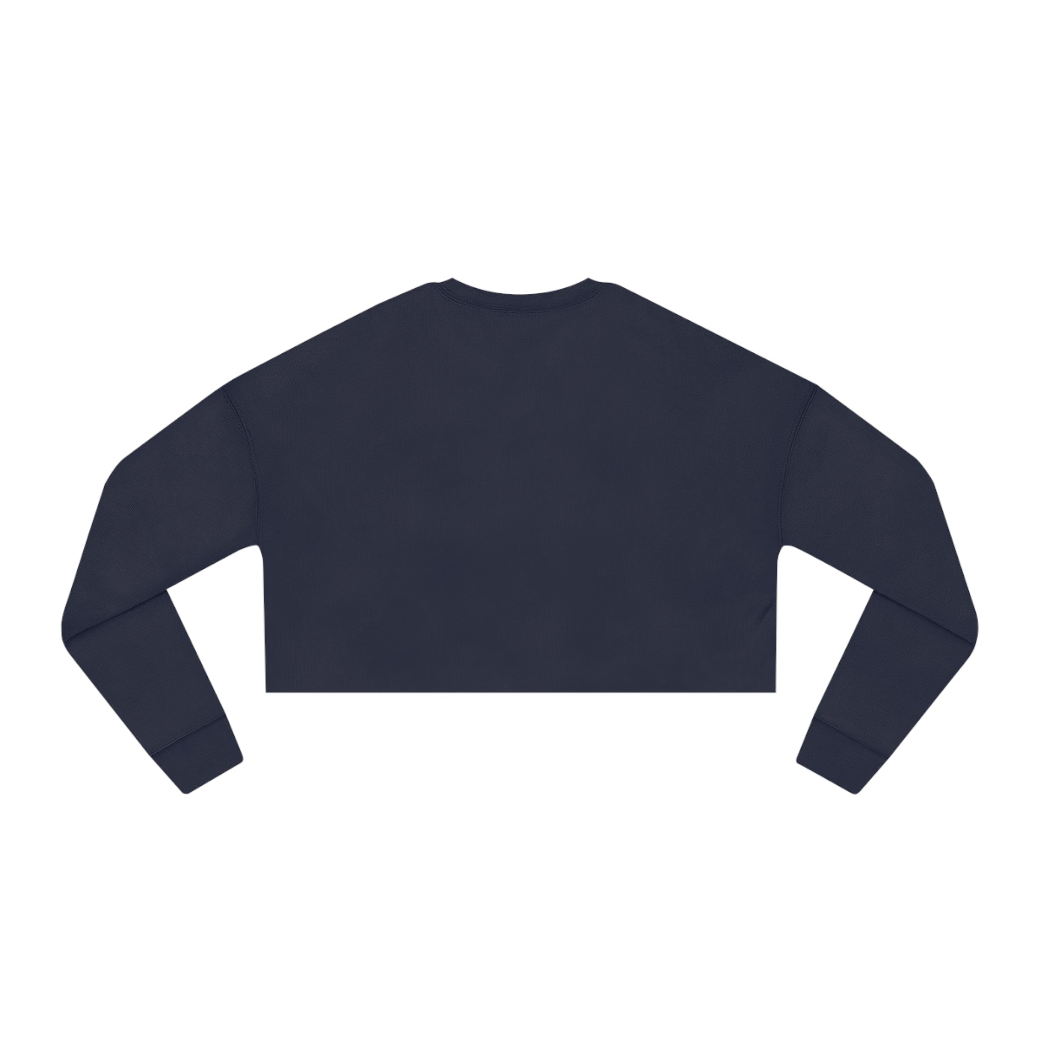 Women's Cropped Sweatshirt - White Original Logo