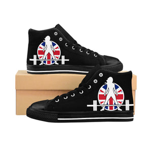 Women's Classic Black Sneakers - UK Dark Logo