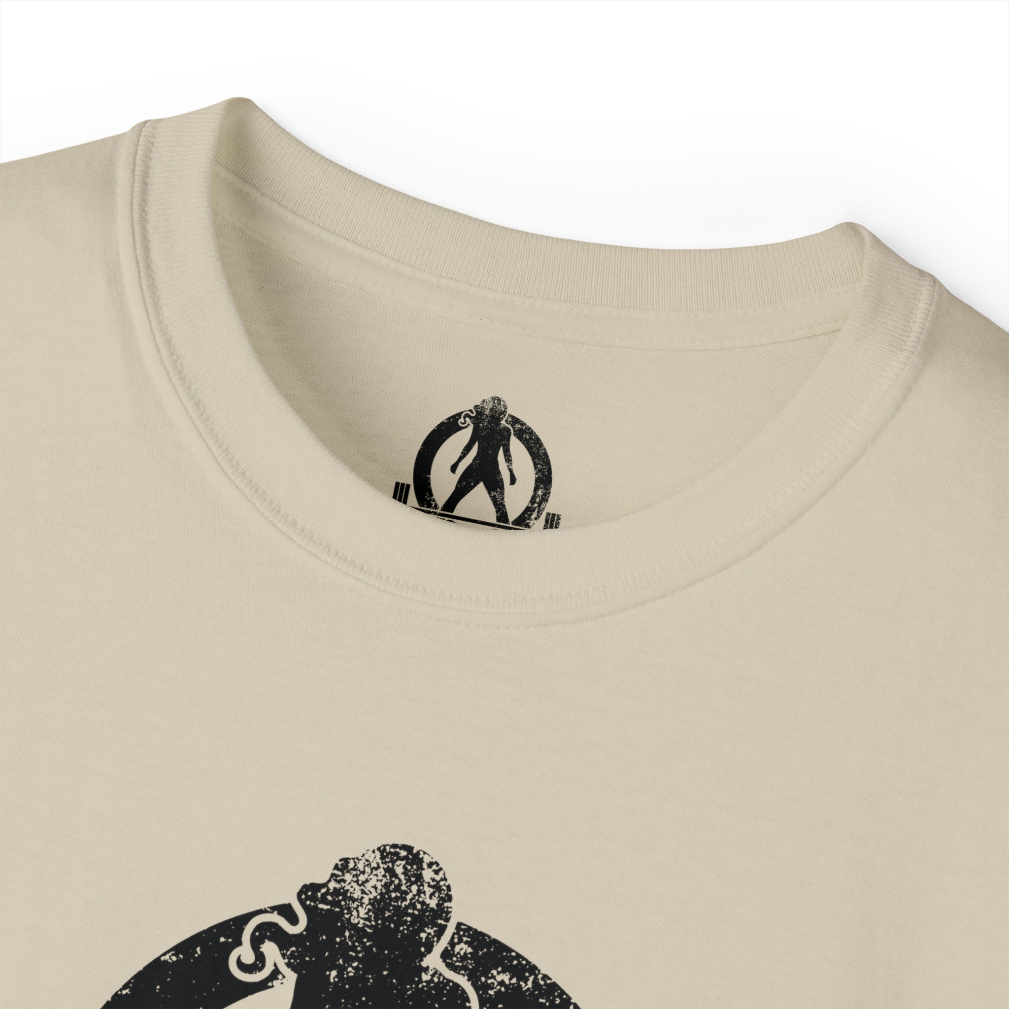 Distressed - Unisex Ultra Cotton Tee - Black Logo