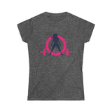Coffee & A Barbell - Women's Softstyle Tee - Classic Color Logo