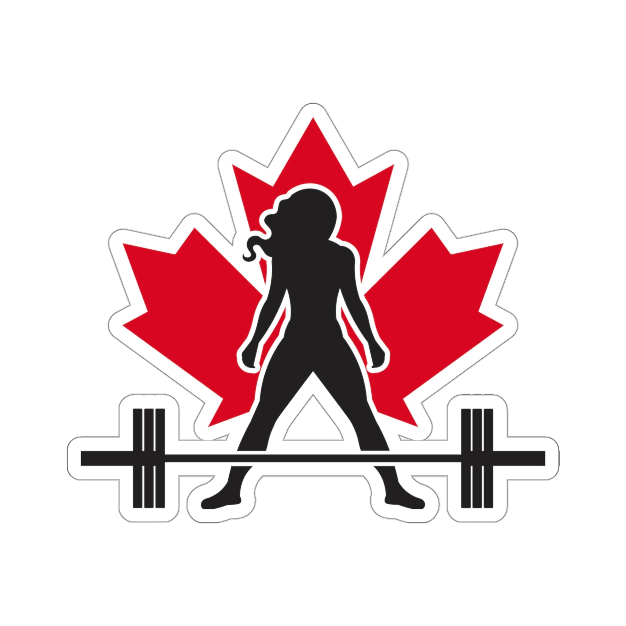 Kiss-Cut Stickers - Canada Logo Dark