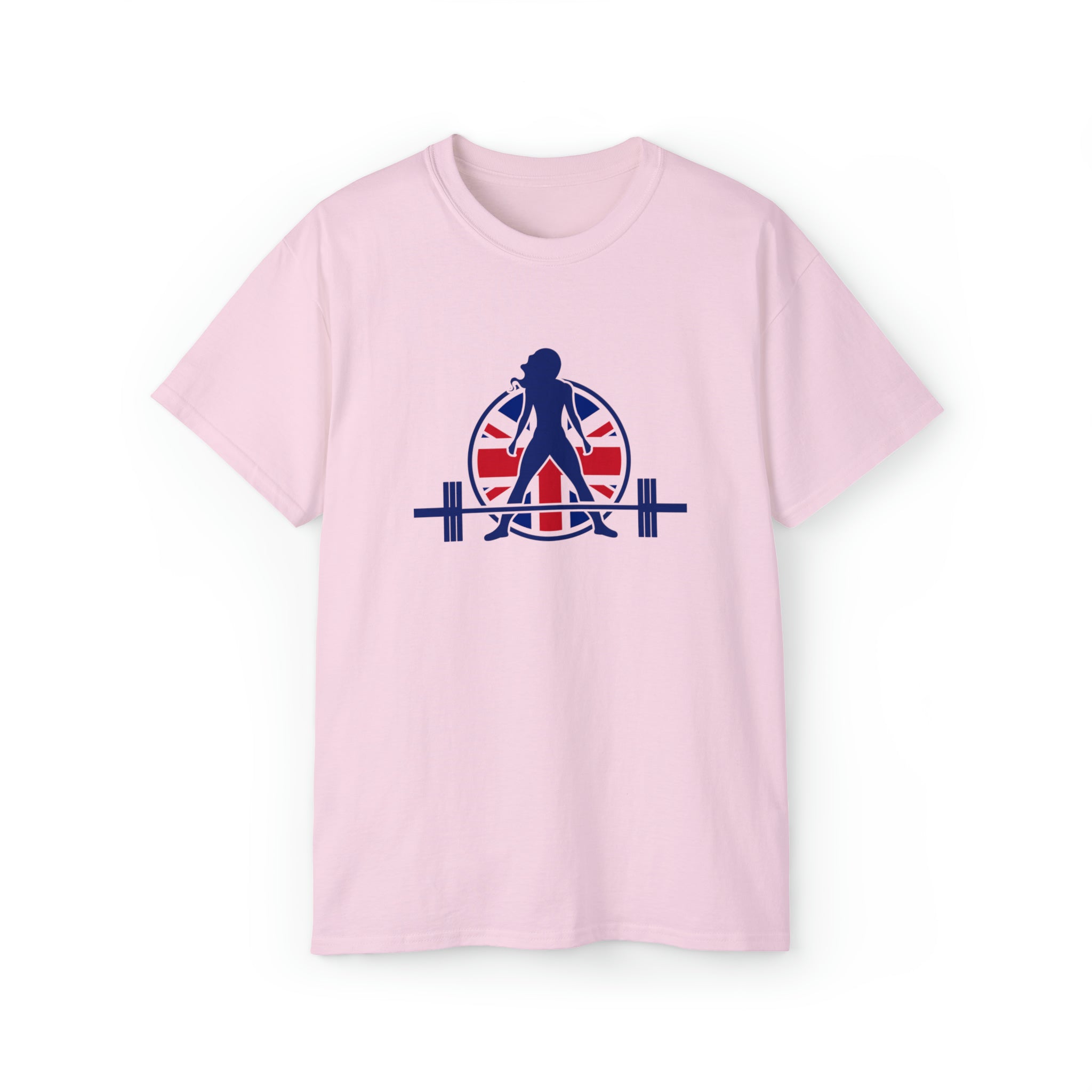 Unisex Ultra Cotton Tee - UK Logo Light - Plain Back