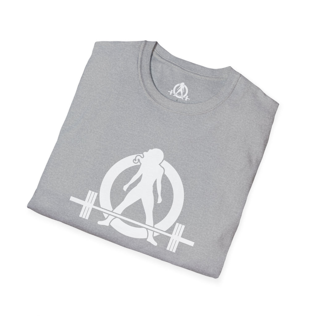 The Bar Is Loaded -  Unisex Softstyle T-Shirt - White Logo