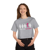 Dare To Be Different - Flex - Champion Women's Heritage Cropped T-Shirt