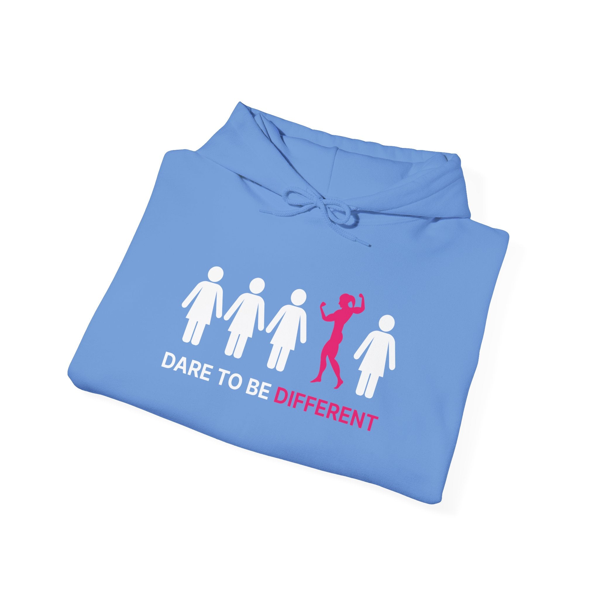 Dare To Be Different Flex - Unisex Heavy Blend Hooded Sweatshirt -  Print on Front & Back