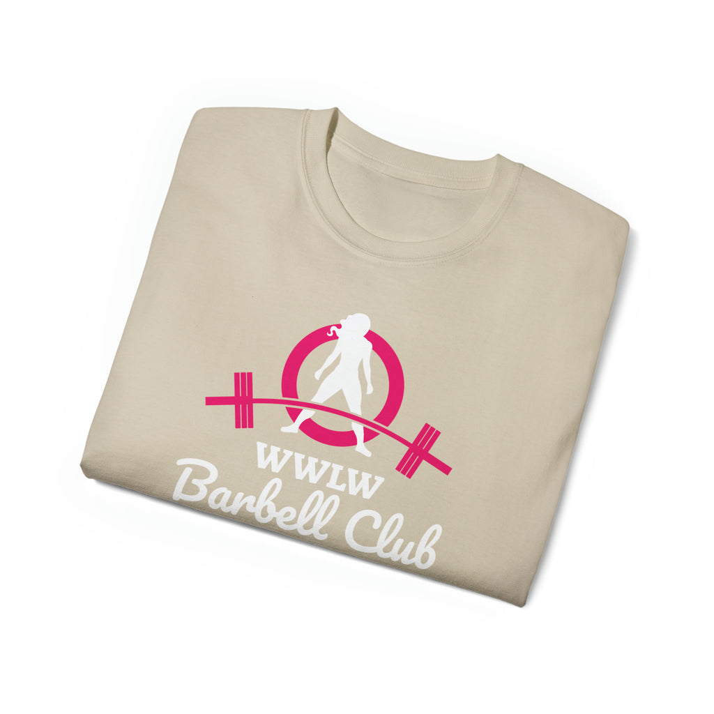 Barbell Club - Unisex Ultra Cotton Tee - Colored Logo Dark
