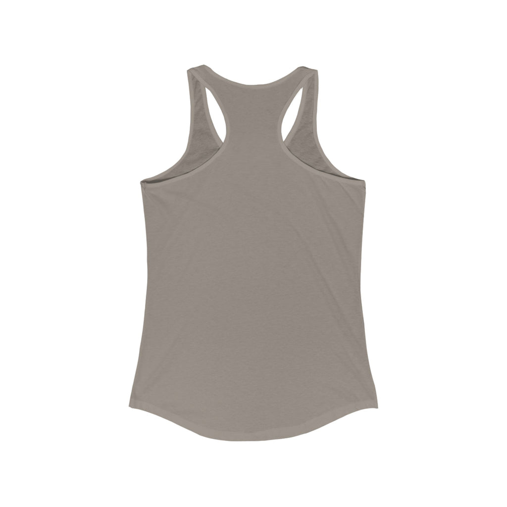 STRONG LIKE MY COFFEE - Ideal Racerback Tank - Black