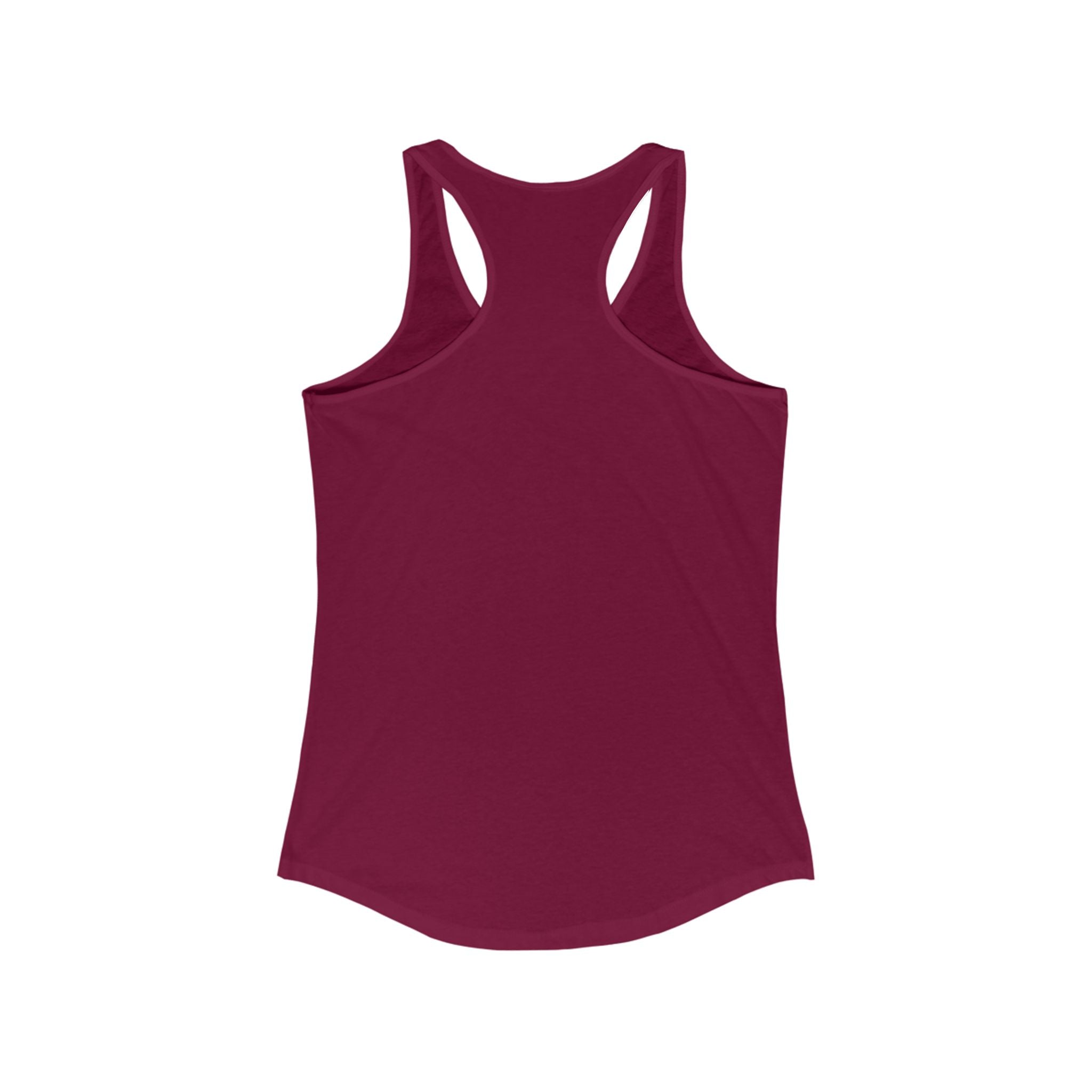 STRONG LIKE MY COFFEE - Ideal Racerback Tank - Black