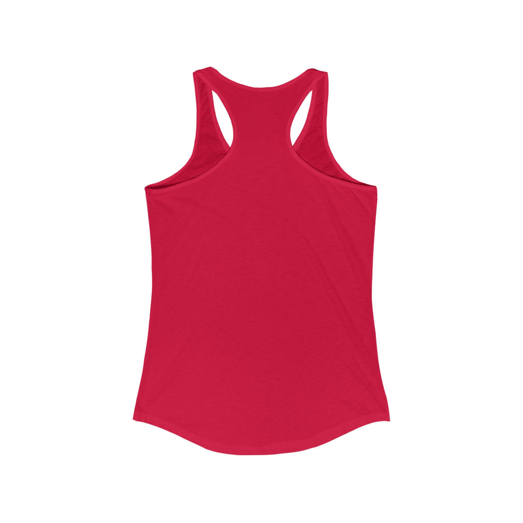 STRONG LIKE MY COFFEE - Ideal Racerback Tank - Black