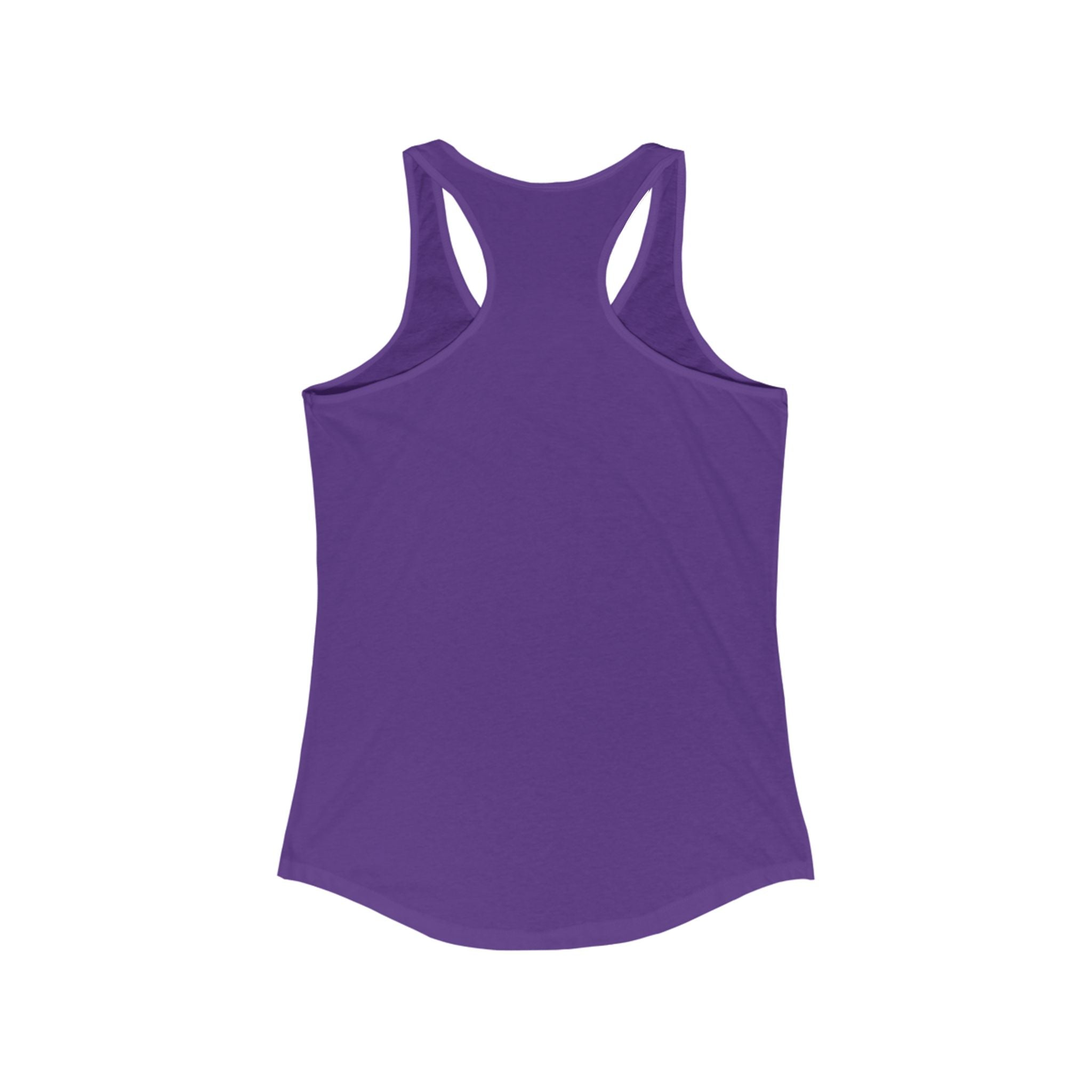 STRONG LIKE MY COFFEE - Ideal Racerback Tank - Black