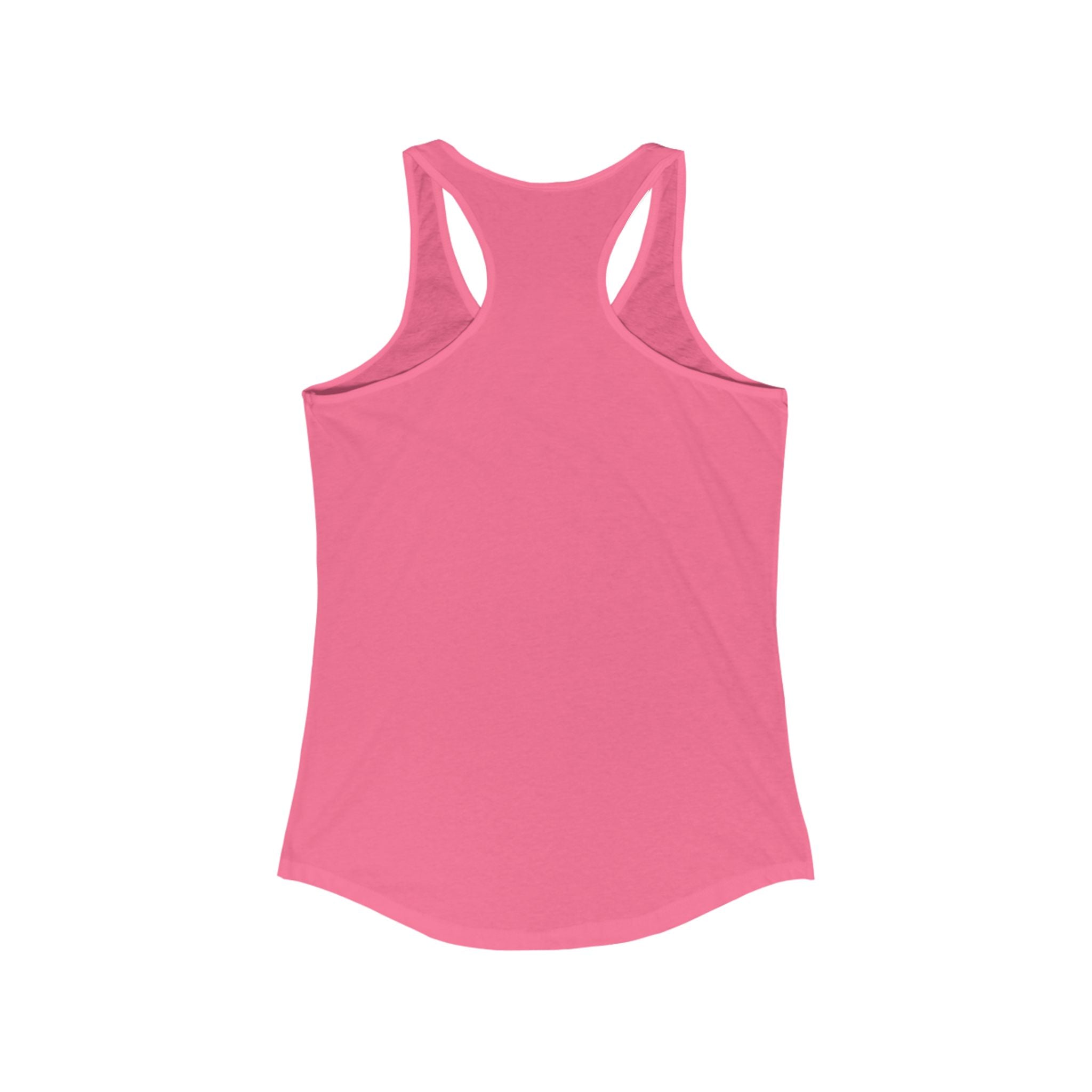 STRONG LIKE MY COFFEE - Ideal Racerback Tank - Black