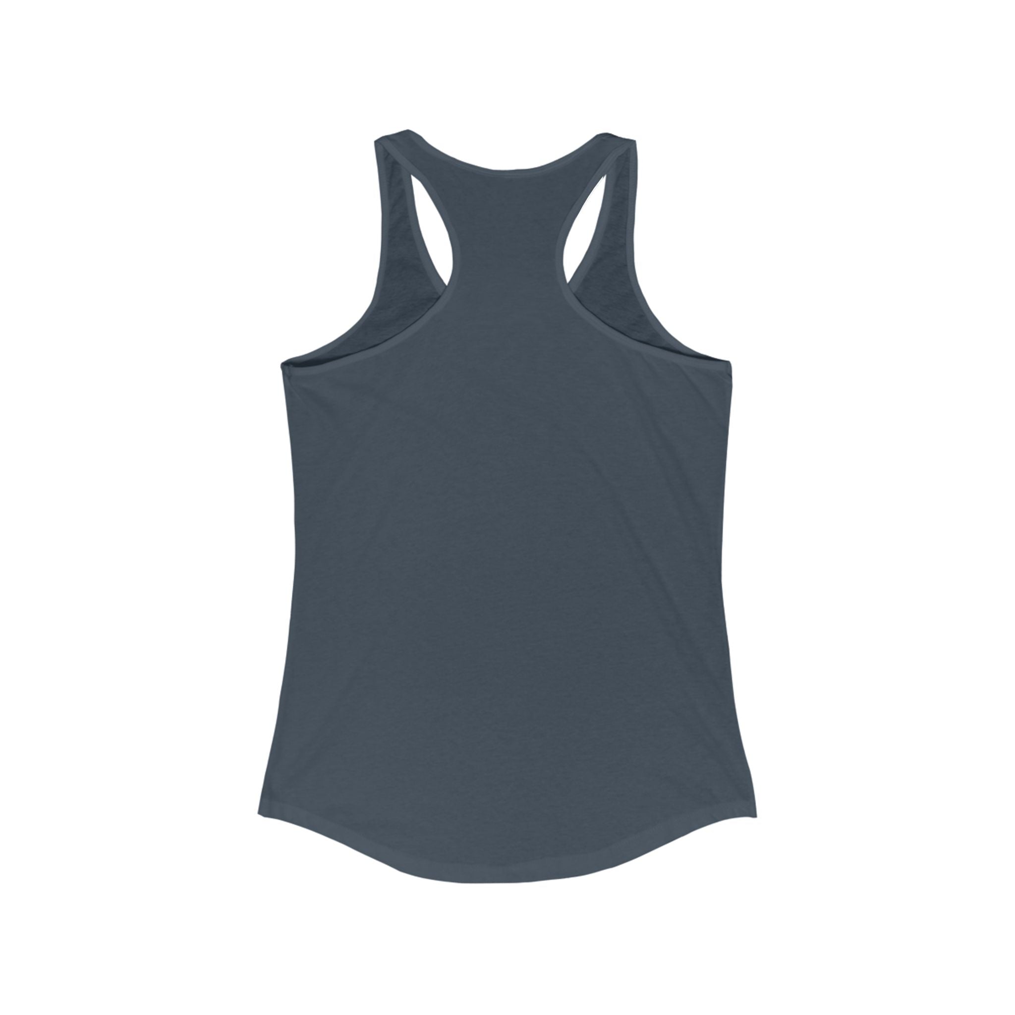 STRONG LIKE MY COFFEE - Ideal Racerback Tank - Black