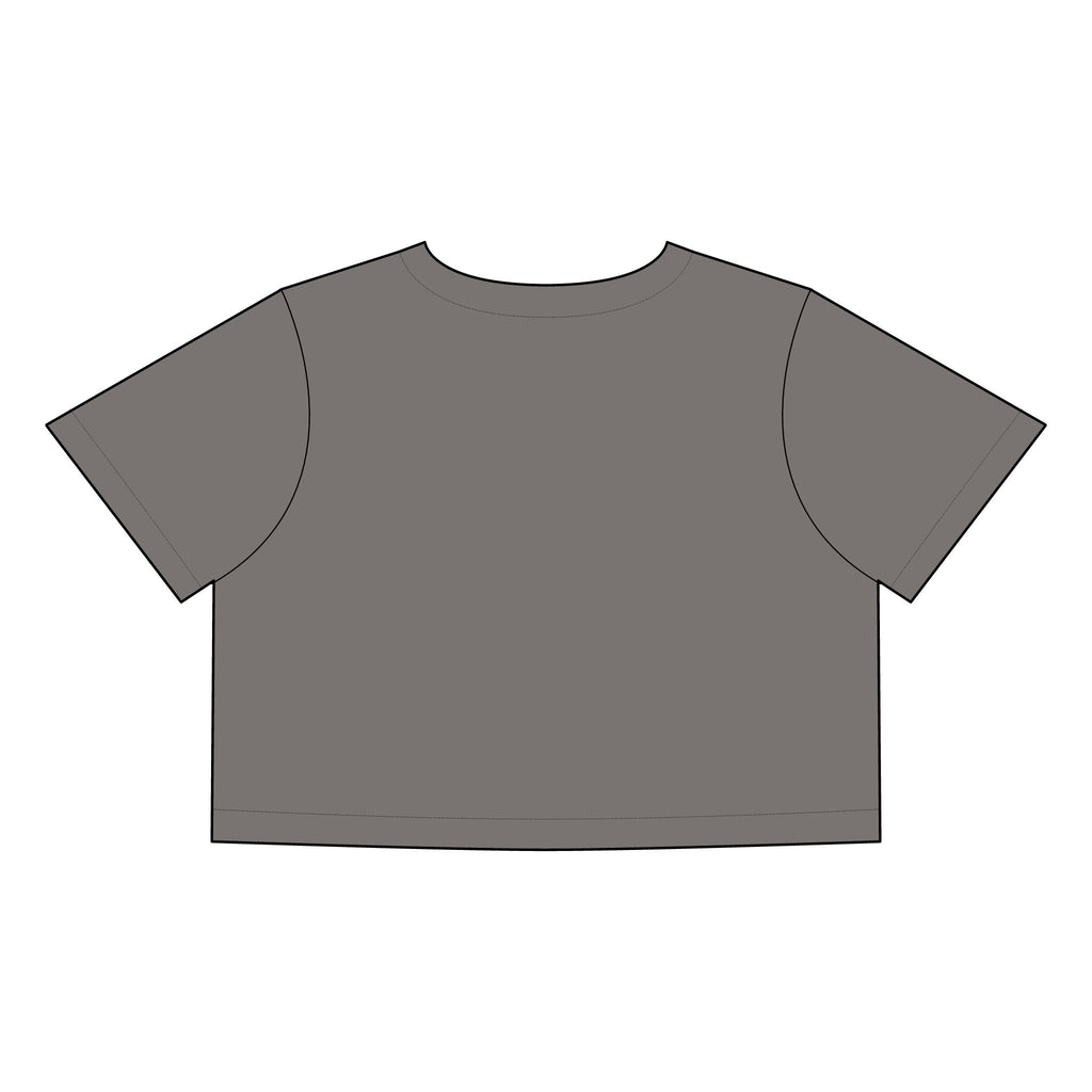 Just Lift It - Women's Faded Crop Tee