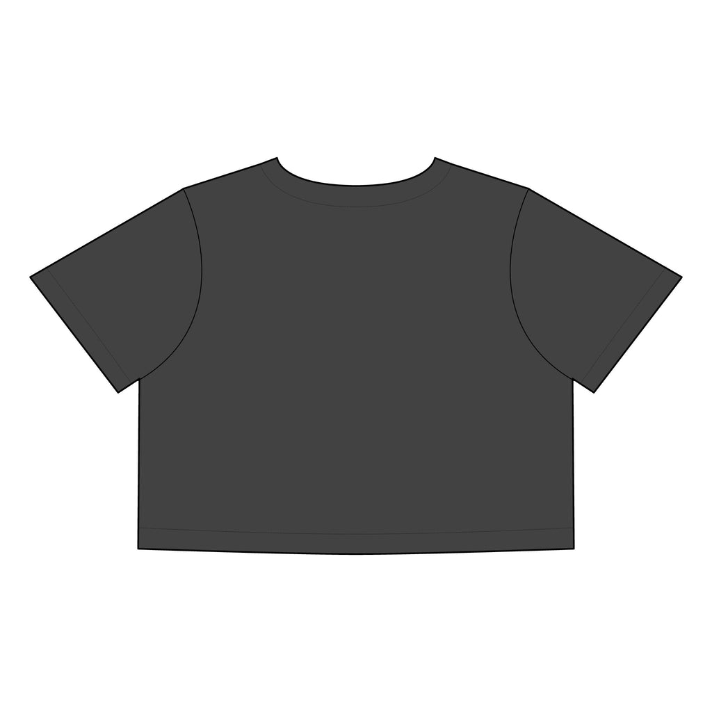 Just Lift It - Women's Faded Crop Tee