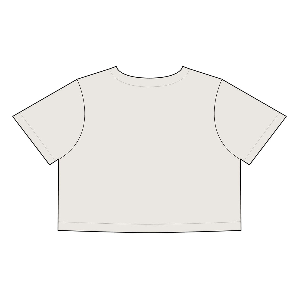 Just Lift It - Women's Faded Crop Tee