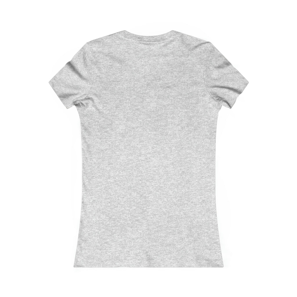 She is STRONG - Women's Favorite Tee - Black Logo - Plain Back