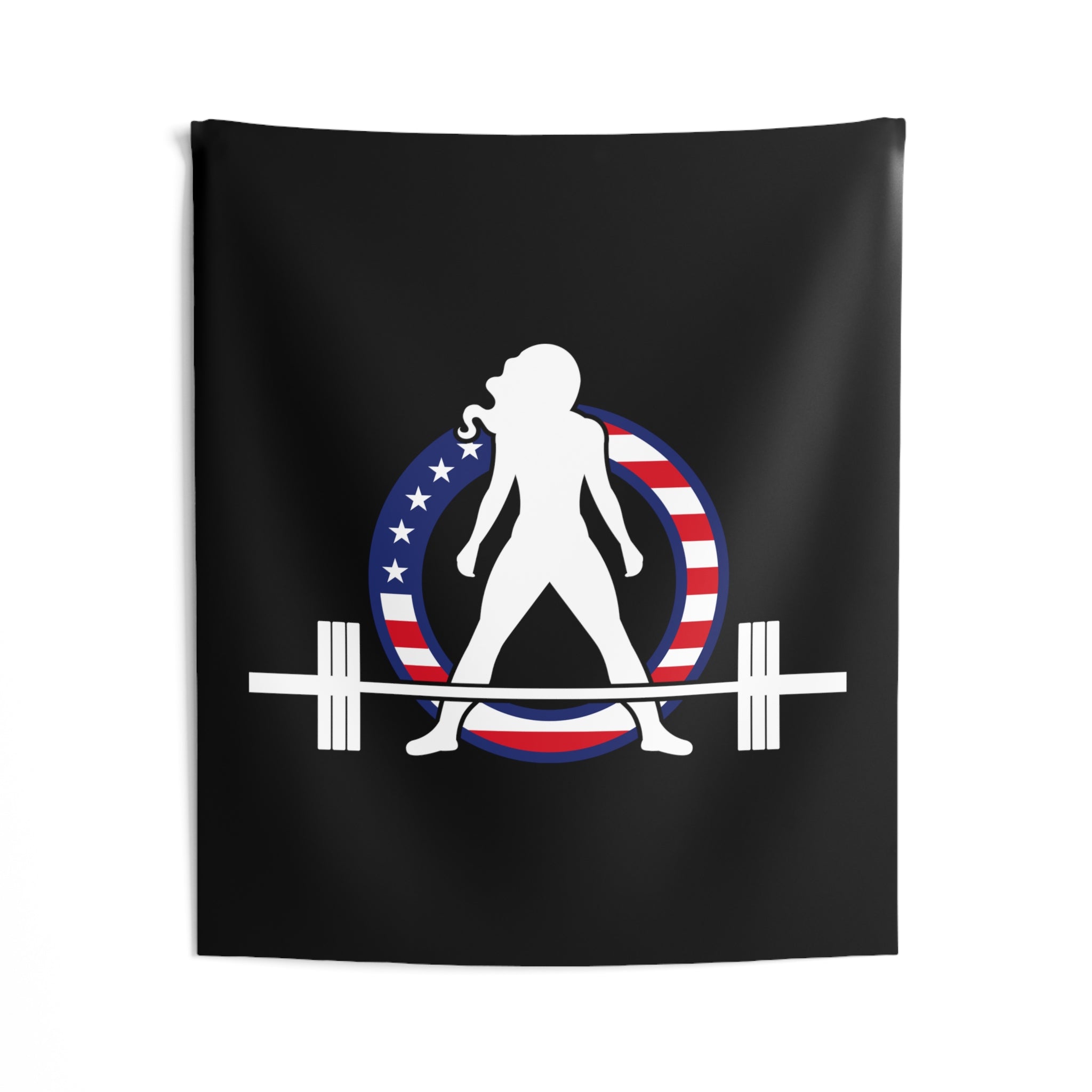 USA Logo - Indoor Wall Tapestries - USA Dark Logo