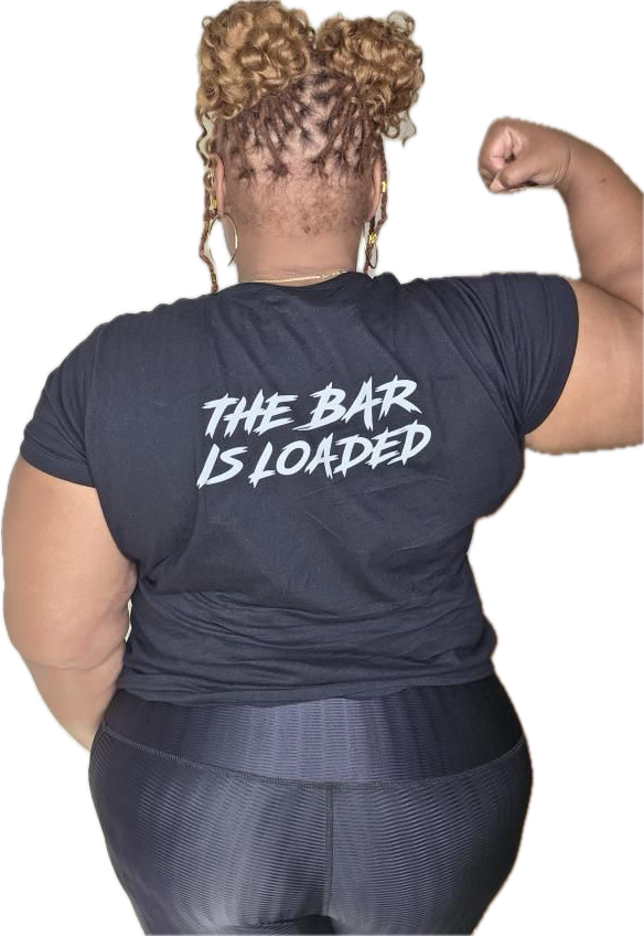 The Bar Is Loaded - Women's Softstyle Tee - White Logo