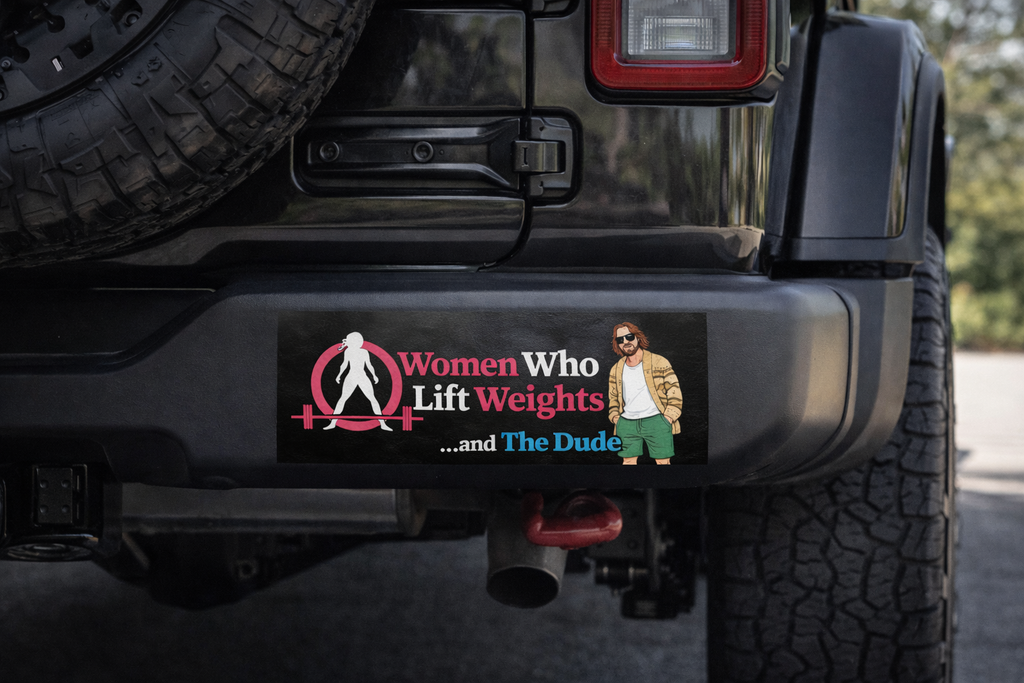 WWLW & The Dude - Bumper Sticker 😎
