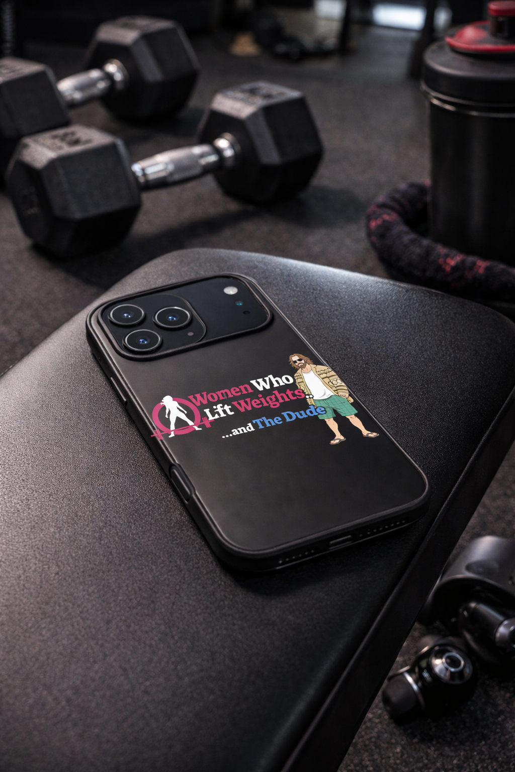 WWLW and The Dude 😎 - Tough Phone Cases