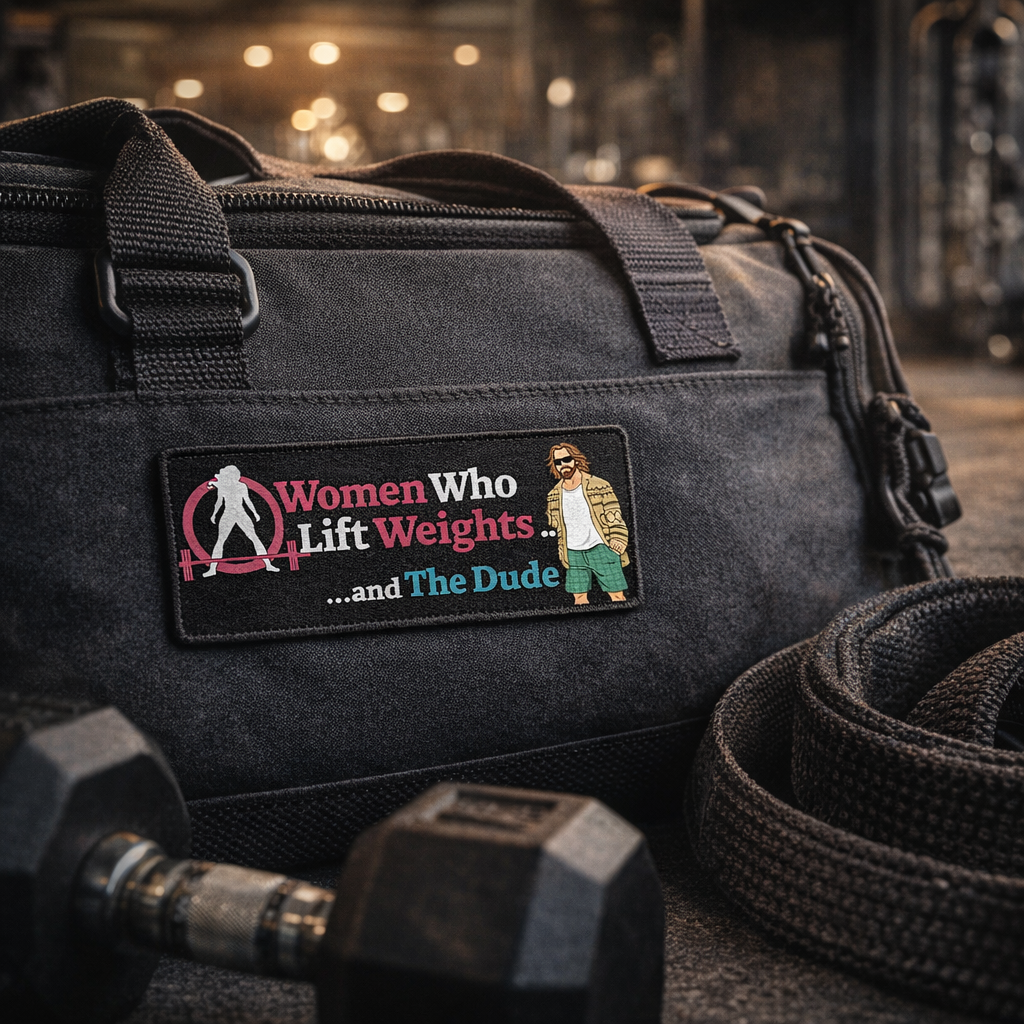 WWLW and The Dude  😎 - Iron On Patch