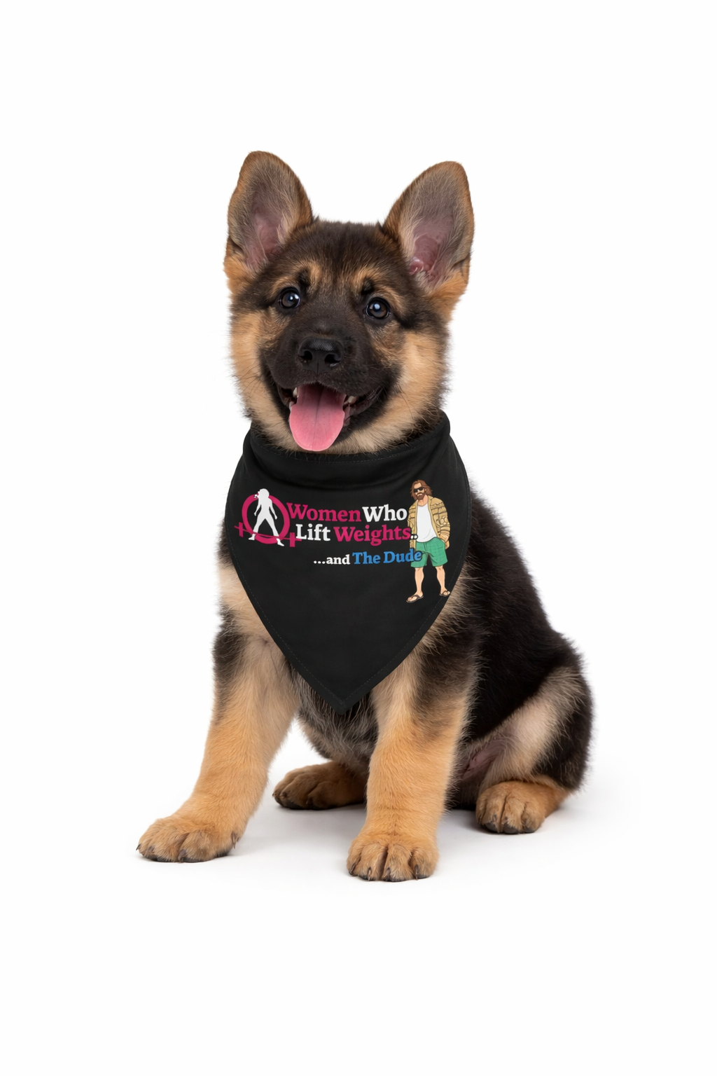 WWLW & The Dude 😎 — Pet Bandana