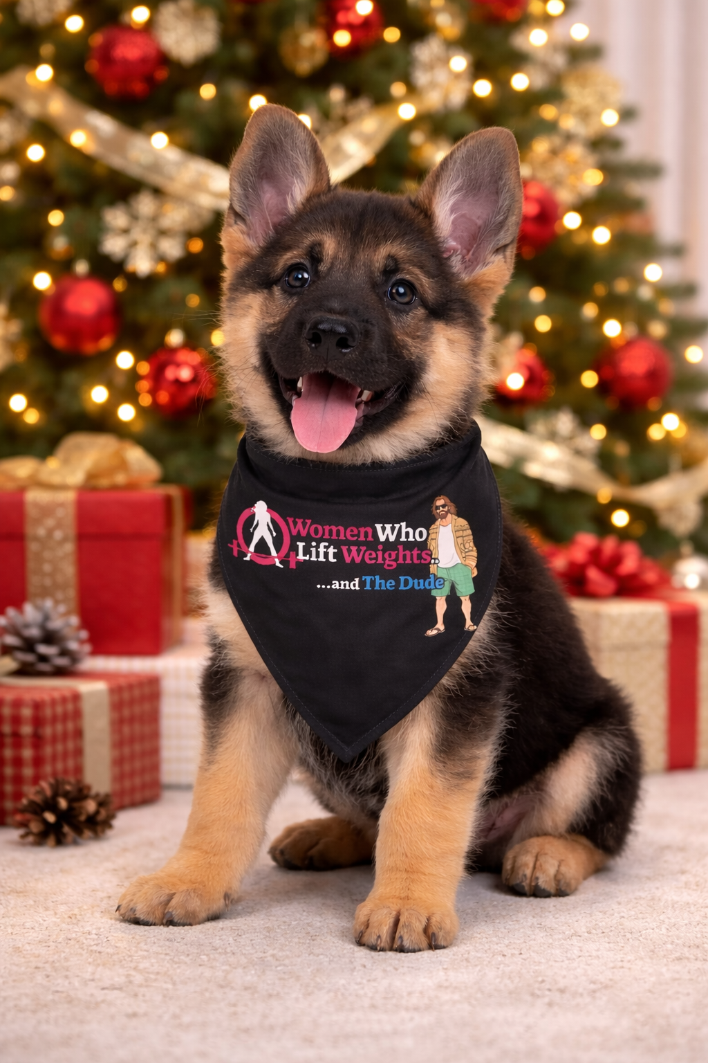 WWLW & The Dude 😎 — Pet Bandana