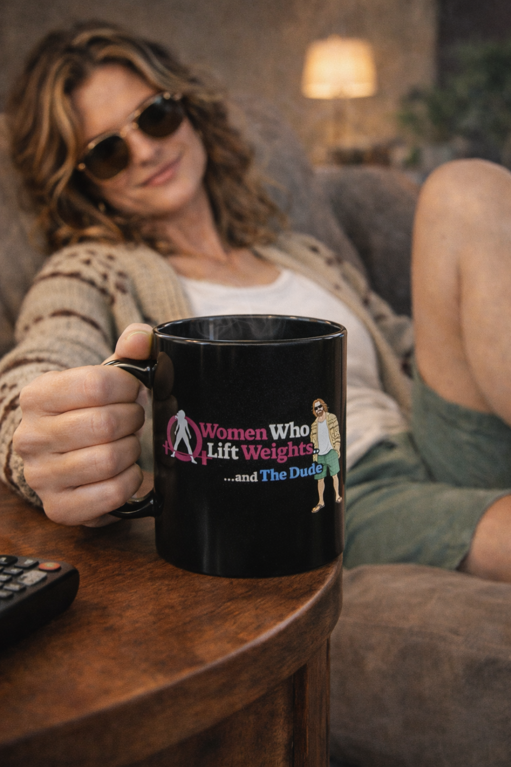 WWLW & The Dude -  Black Coffee Cup 😎☕