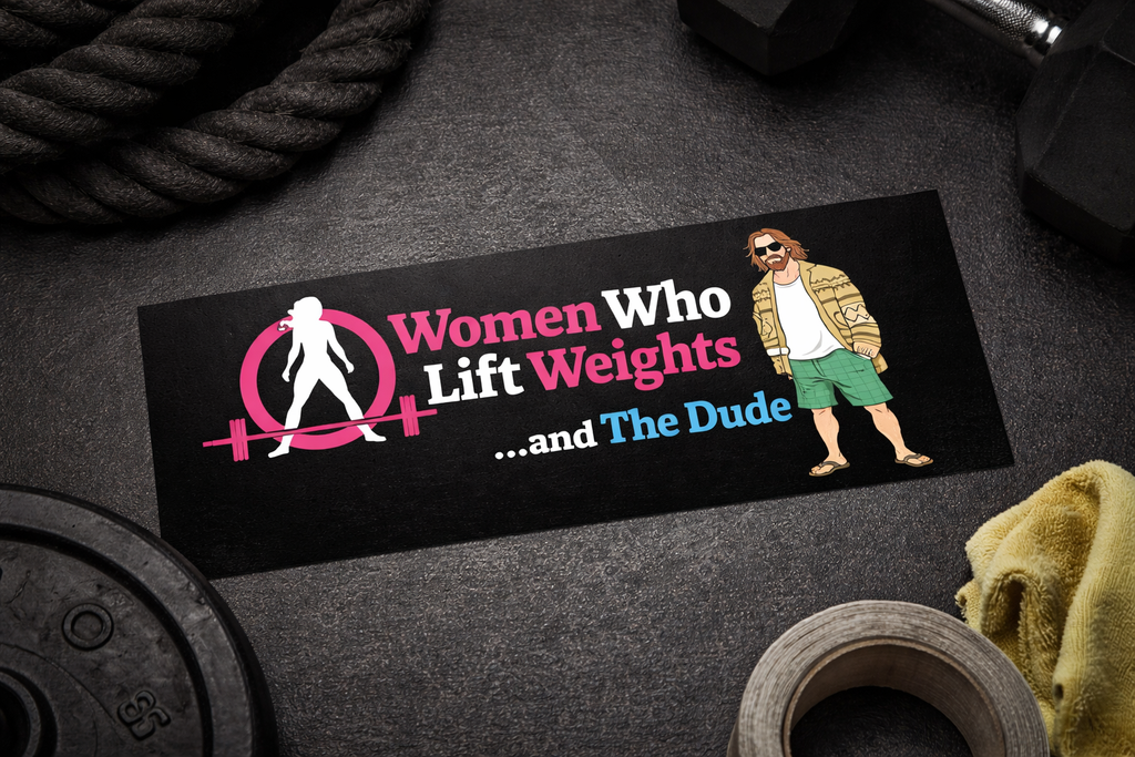 WWLW & The Dude - Bumper Sticker 😎