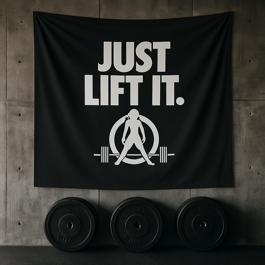 Just Lift It - Indoor Wall Tapestry