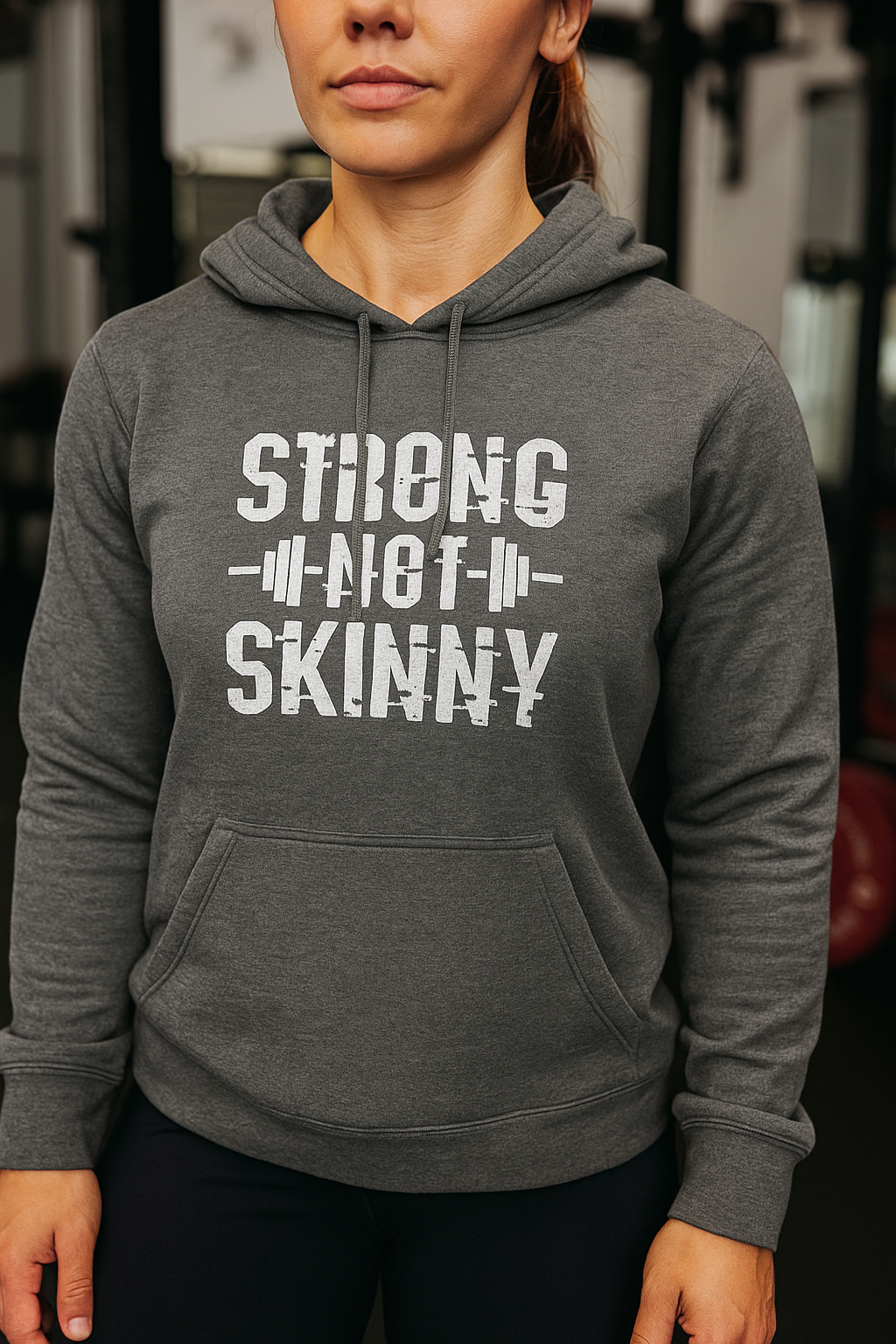 Adidas® Strong Not Skinny - Cozy Unisex Fleece Hoodie