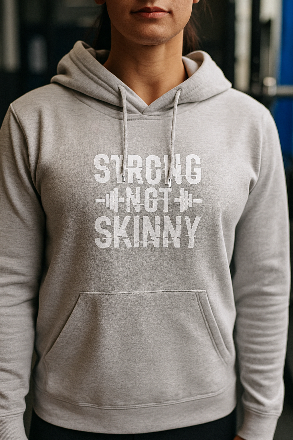 Adidas® Strong Not Skinny - Cozy Unisex Fleece Hoodie