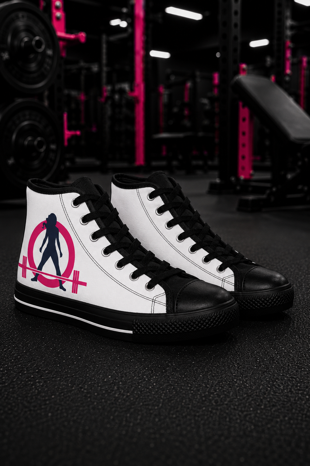Women's Classic White Sneakers - Classic Logo