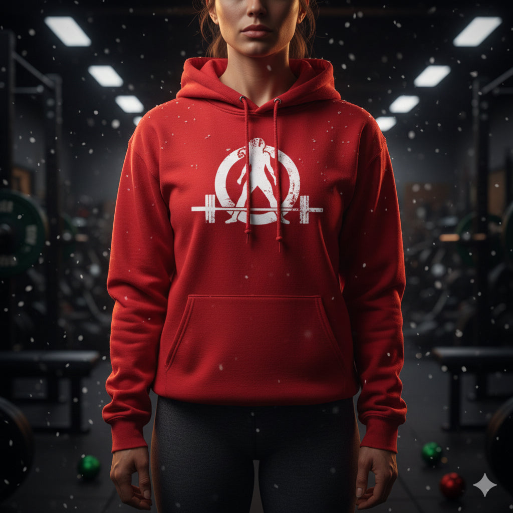 Distressed Logo - Unisex Heavy Blend Hooded Sweatshirt - White Logo - Plain Back  (BEST SELLER)