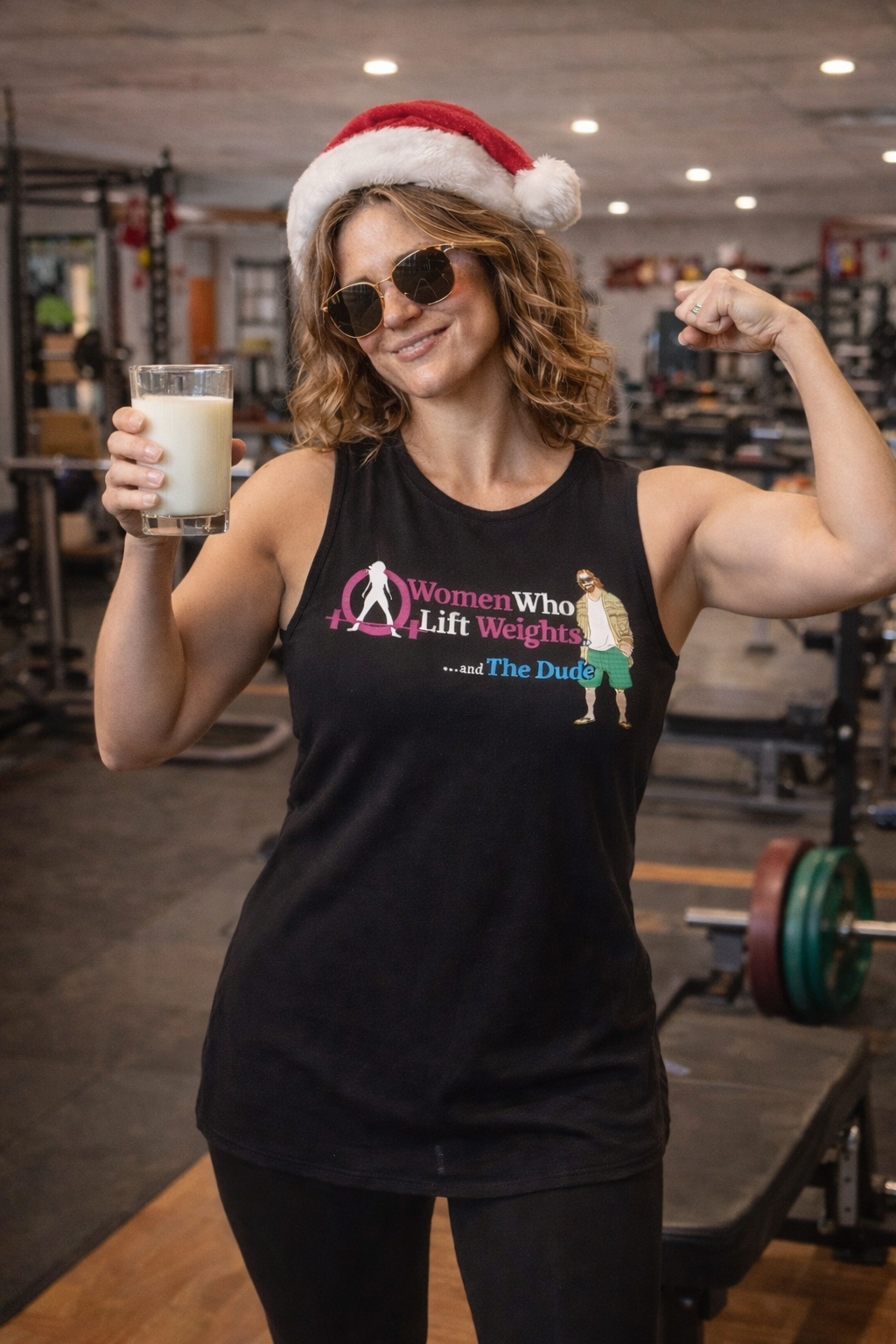 WWLW and The Dude - Flowy Scoop Fitness Tank Top 😎