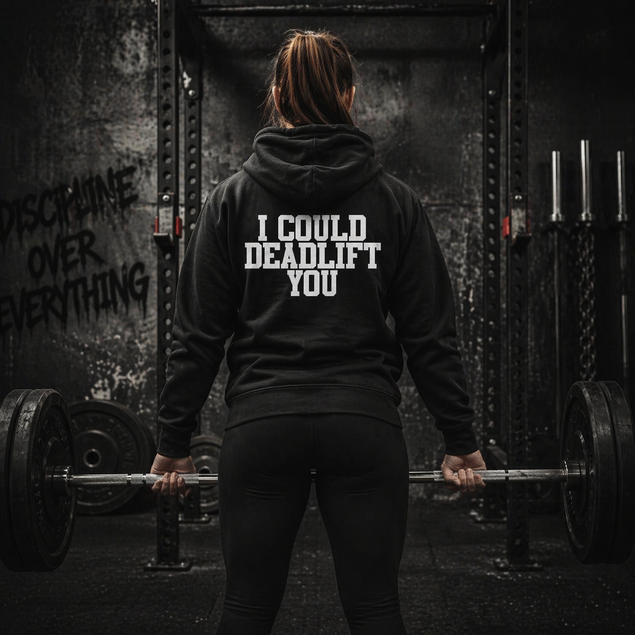 I Could Deadlift You -  Unisex Heavy Blend™ Full Zip Hooded Sweatshirt