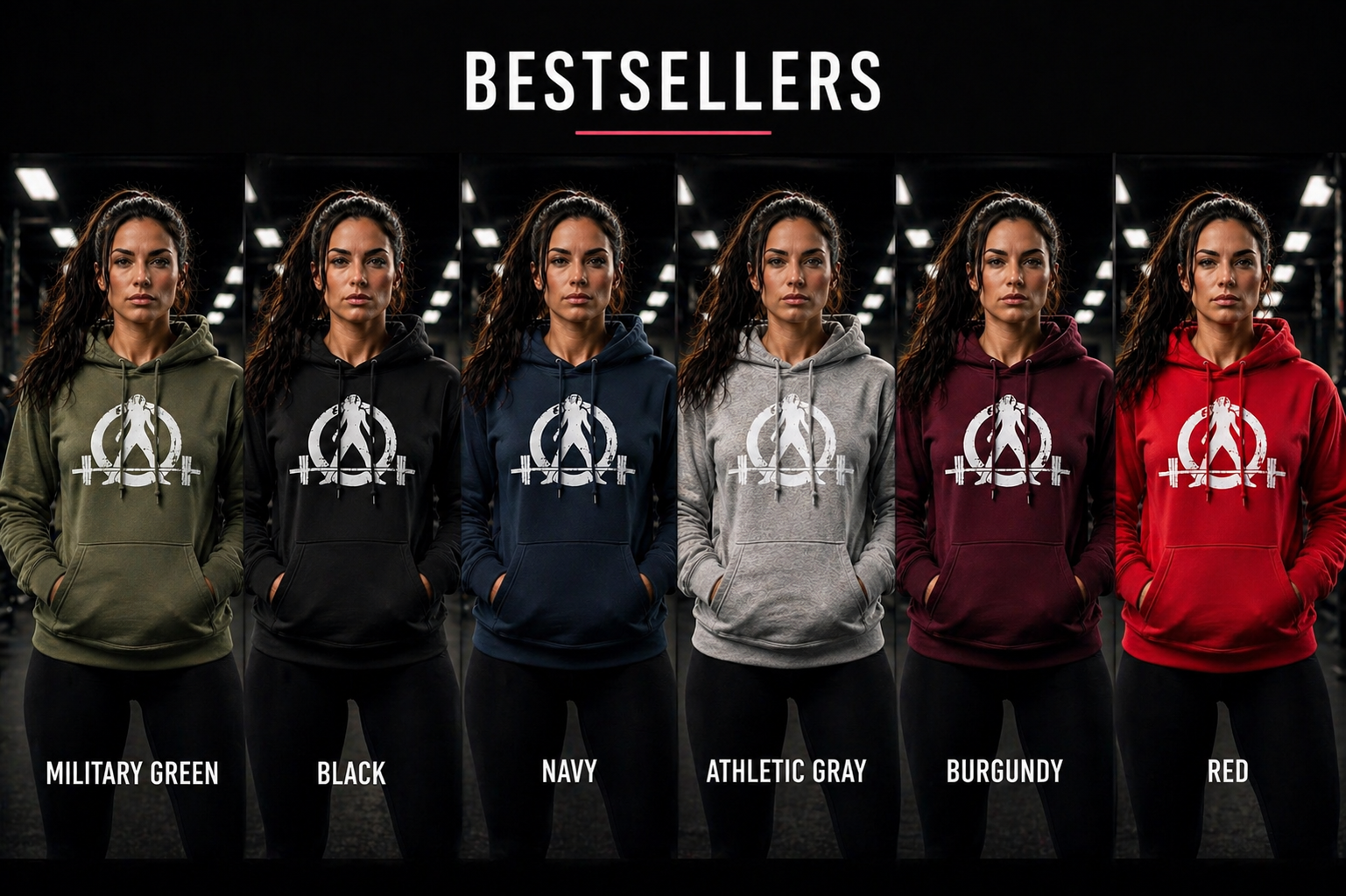 Distressed Logo - Unisex Heavy Blend Hooded Sweatshirt - White Logo - Plain Back  (BEST SELLER)