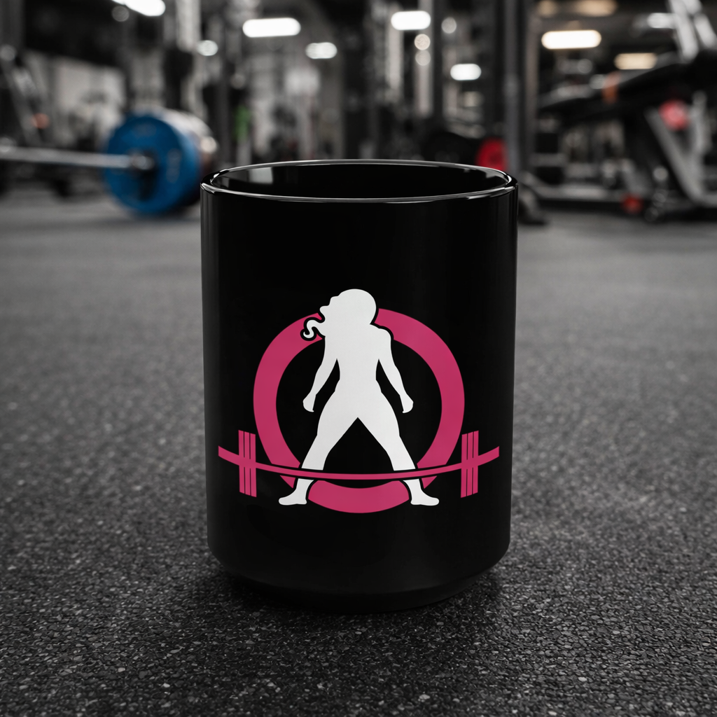 Black Mug, 15oz - Classic Logo