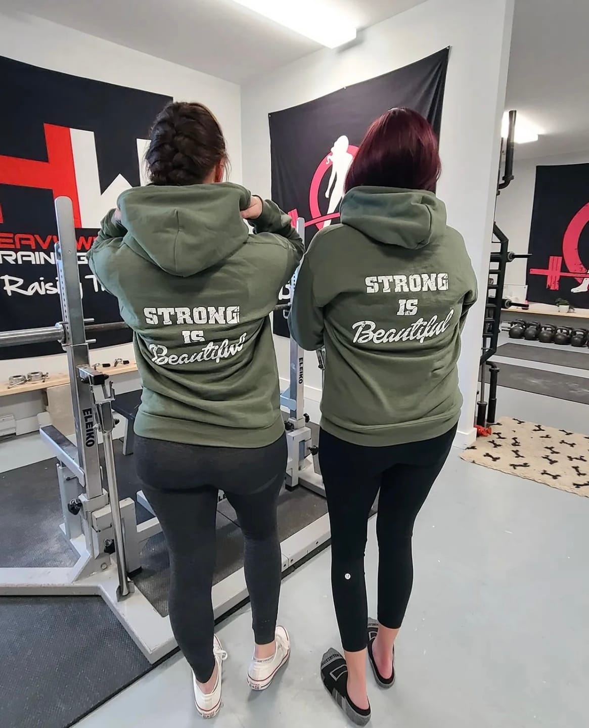 Strong Is Beautiful - Unisex Heavy Blend Hooded Sweatshirt - Classic Logo  (BEST SELLER)