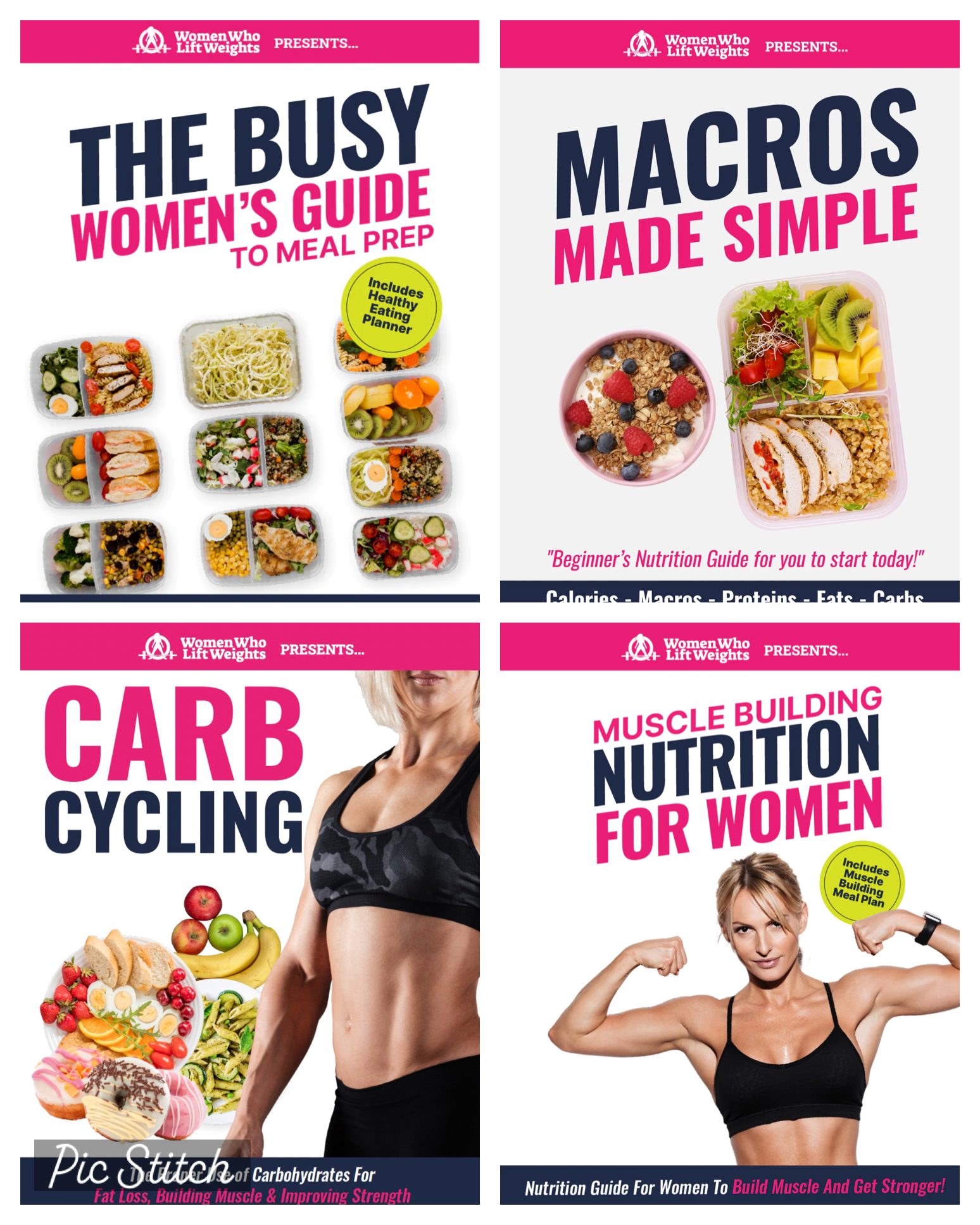 Nutrition Combo - 4 Nutriton E-Books