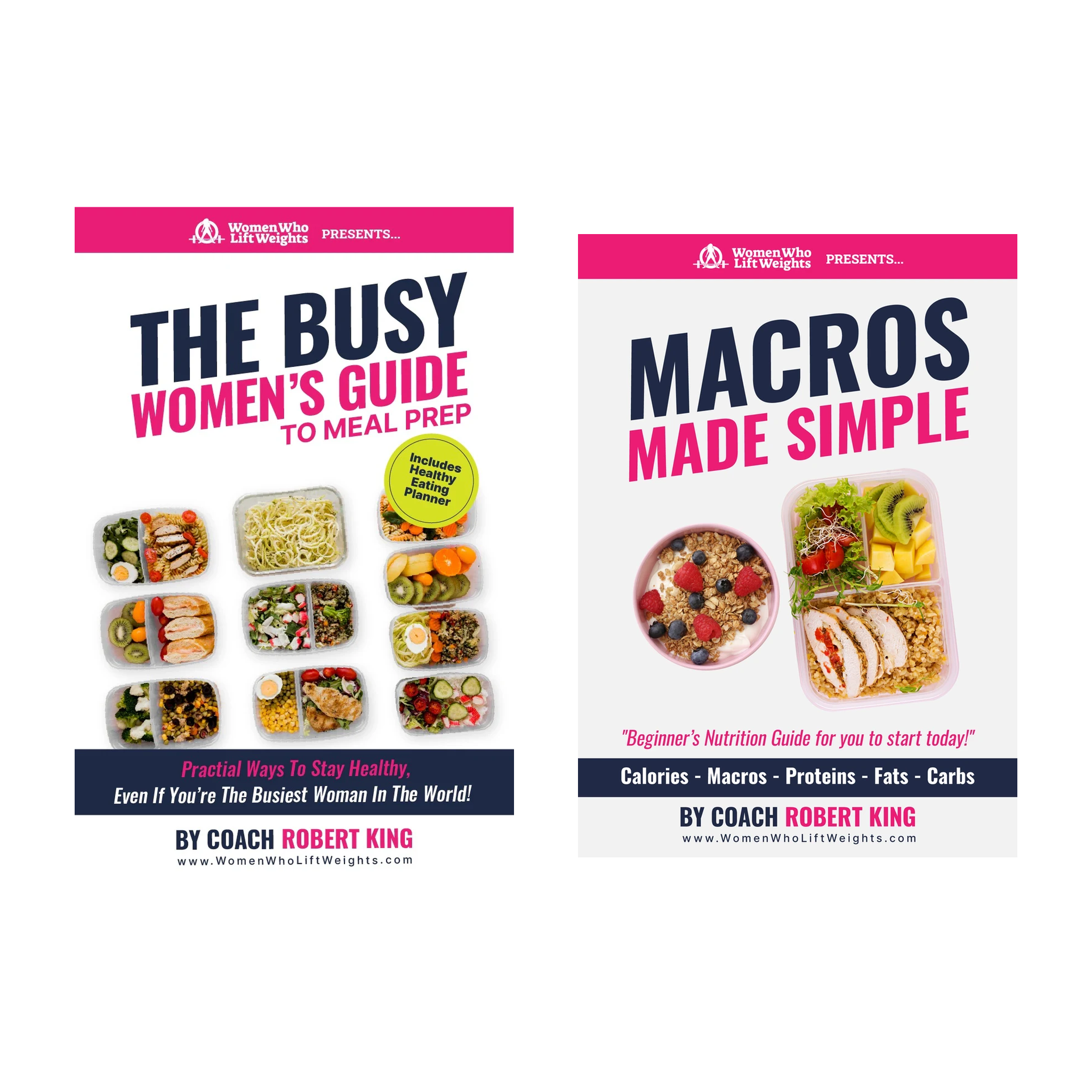 Busy Women's Guide To Meal Prep + Macros Made Simple - Print + Digital