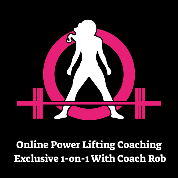 🏋️‍♀️ Online Powerlifting Coaching — Monthly with Coach Rob