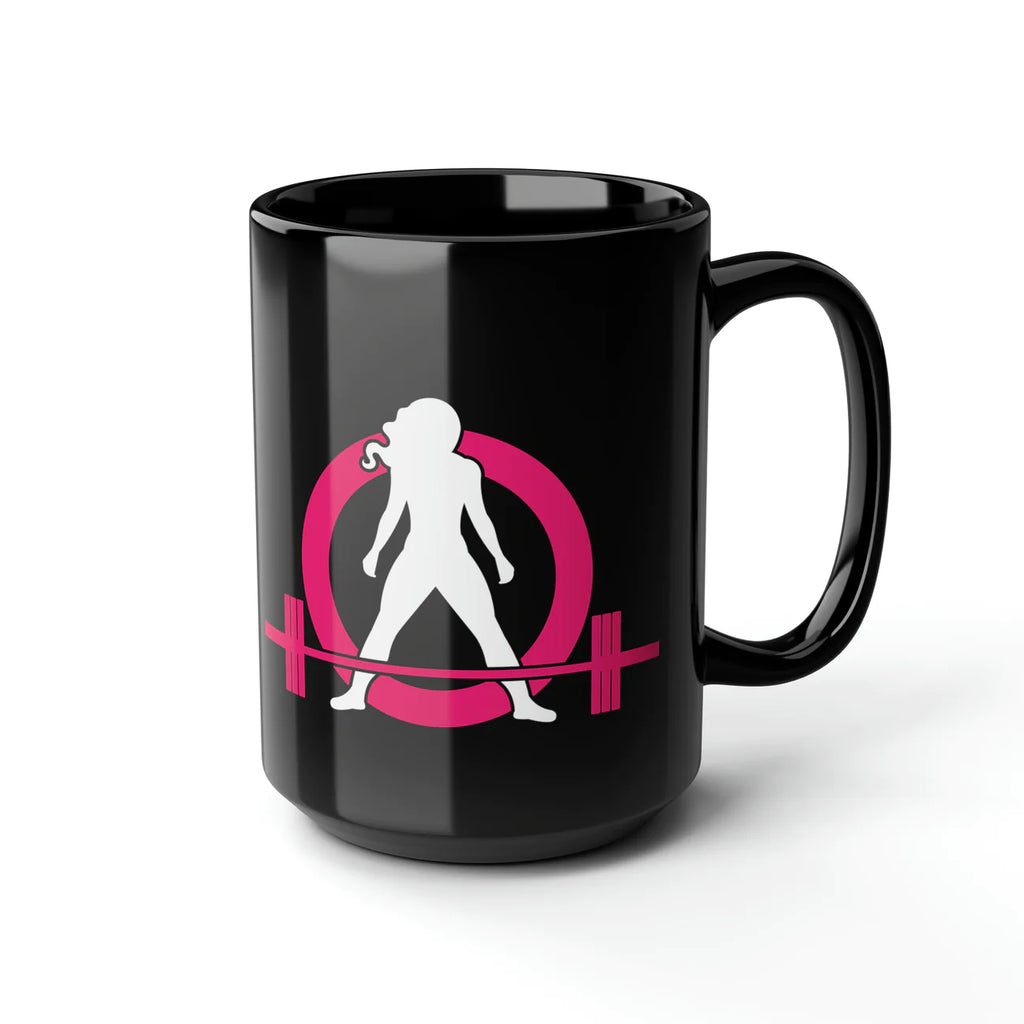 Black Mug, 15oz - Classic Logo