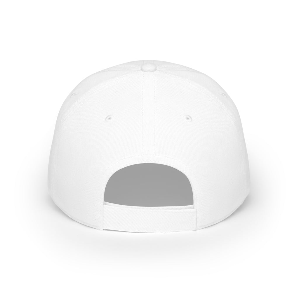 Low Profile Baseball Cap - Distressed Color Logo